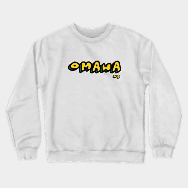 Omaha Crewneck Sweatshirt by eddien